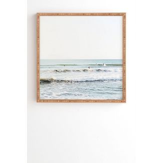 Bree Madden Surfer's Point Bamboo Framed Wall Poster - Deny Designs | Target