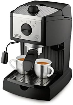 DeLonghi EC155 15 Bar Espresso and Cappuccino Machine, Black | Amazon (US)