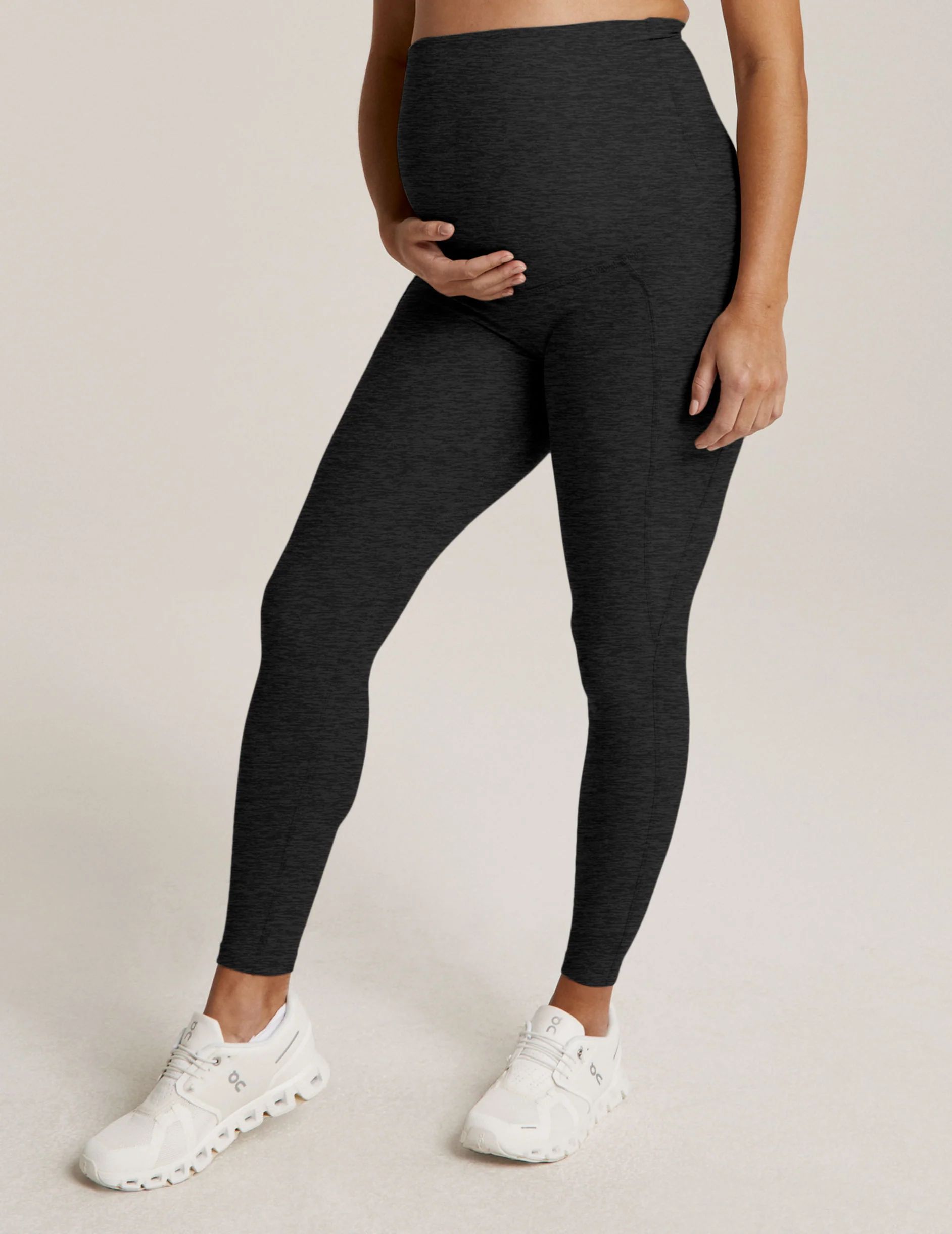Spacedye Love the Bump Maternity Pocket Midi Legging | Beyond Yoga | Beyond Yoga