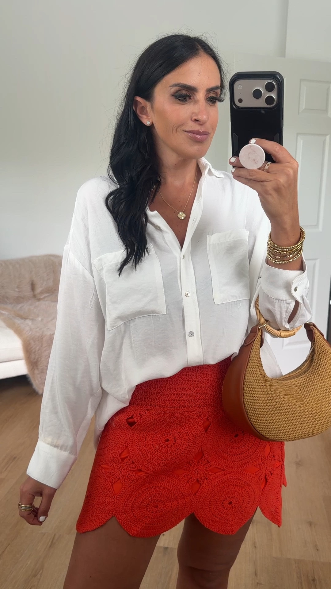 Simonmiller crochet beep beep mini skirt dupe more affordable option to the Designer skirt wearing size medium. Use code houseofsequins30 for 30% off the entire site on vici