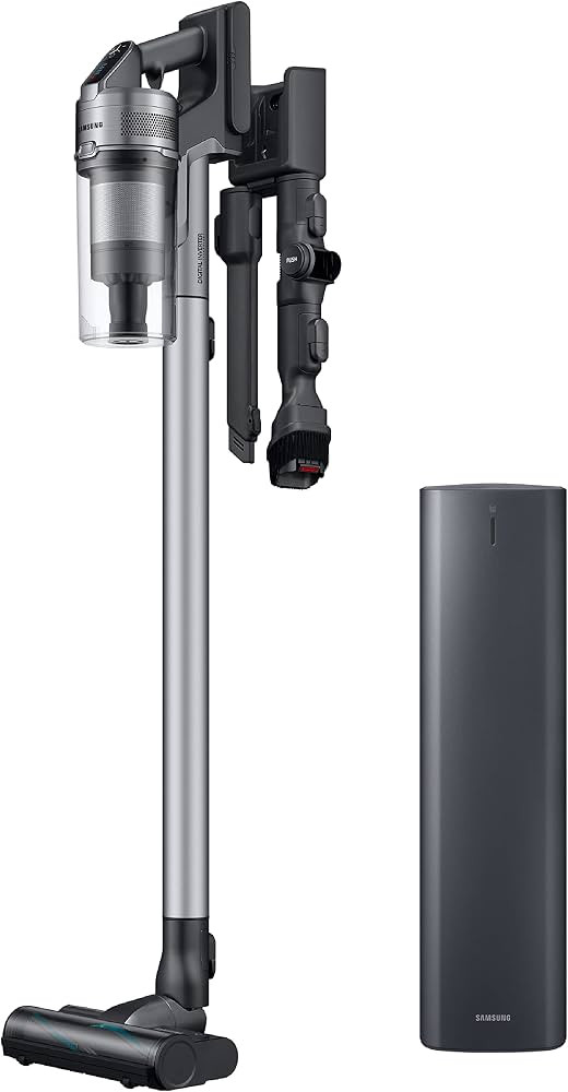 SAMSUNG Jet 75 Complete Cordless Stick Vacuum Cleaner w/ Clean Station, Removable Battery, Lightw... | Amazon (US)