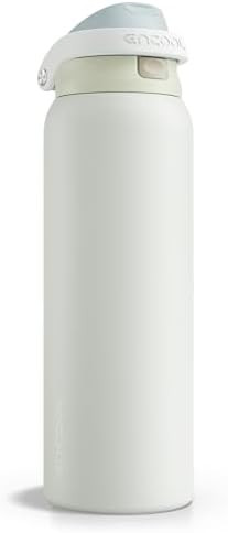 ENCOOL Leakproof Insulated Water Bottle with Straw Dual-Sip Water Bottle Bag-Safe Design for Work... | Amazon (US)