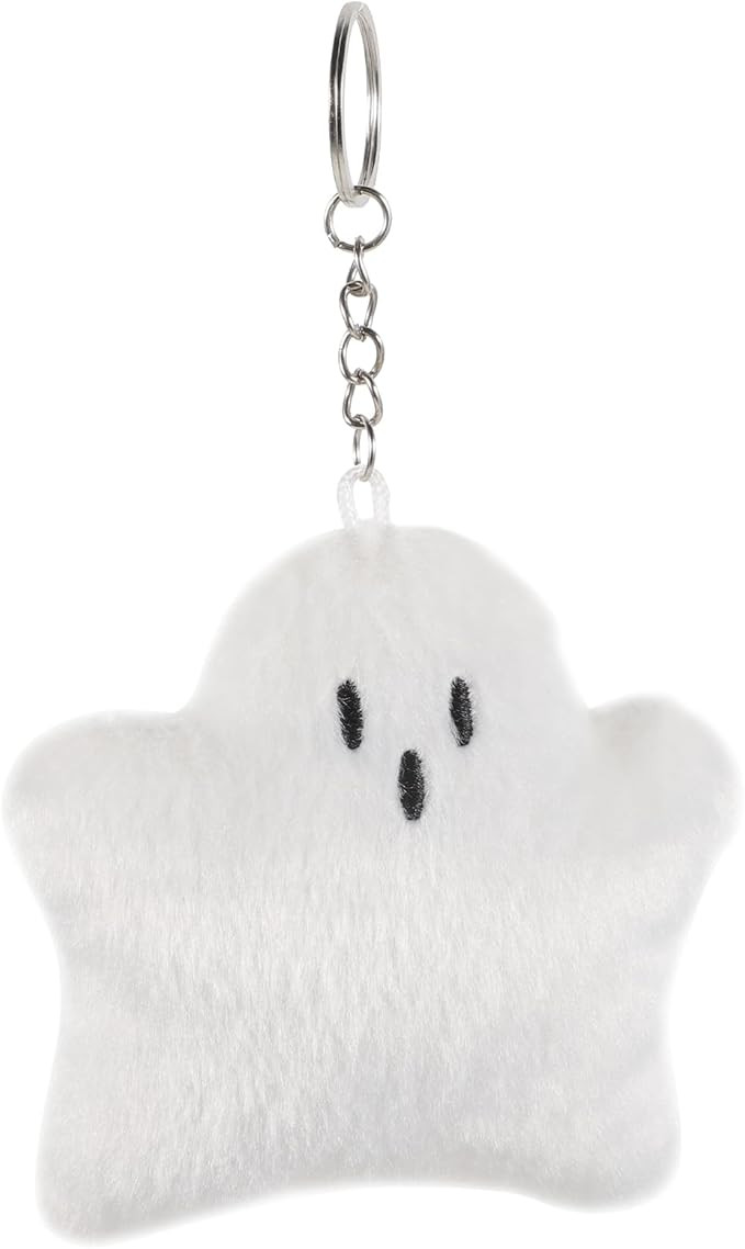 COHEALI 2pcs Ghost Keychain Plush Backpack Purse Charm, Ghost Key Chain Stuffed Plush, Ghost Pend... | Amazon (US)
