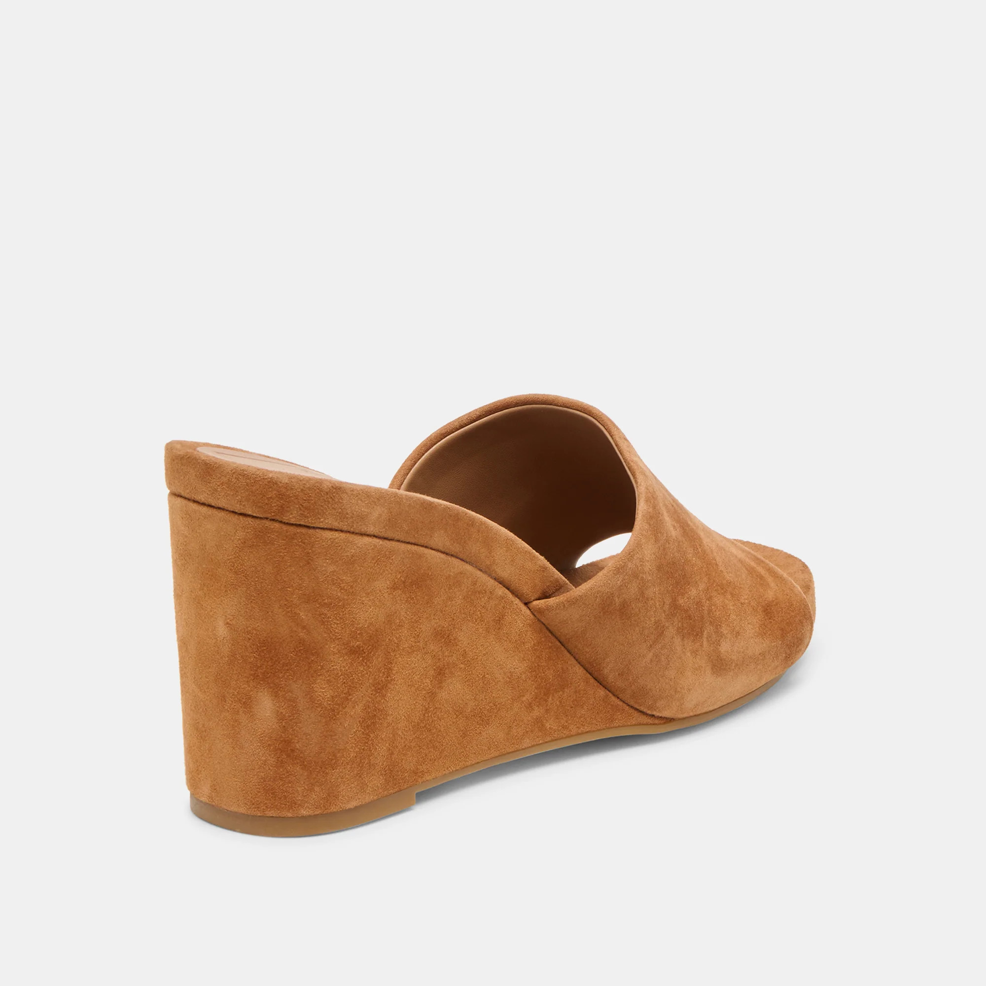 Holta Wedges Brown Suede | DolceVita.com