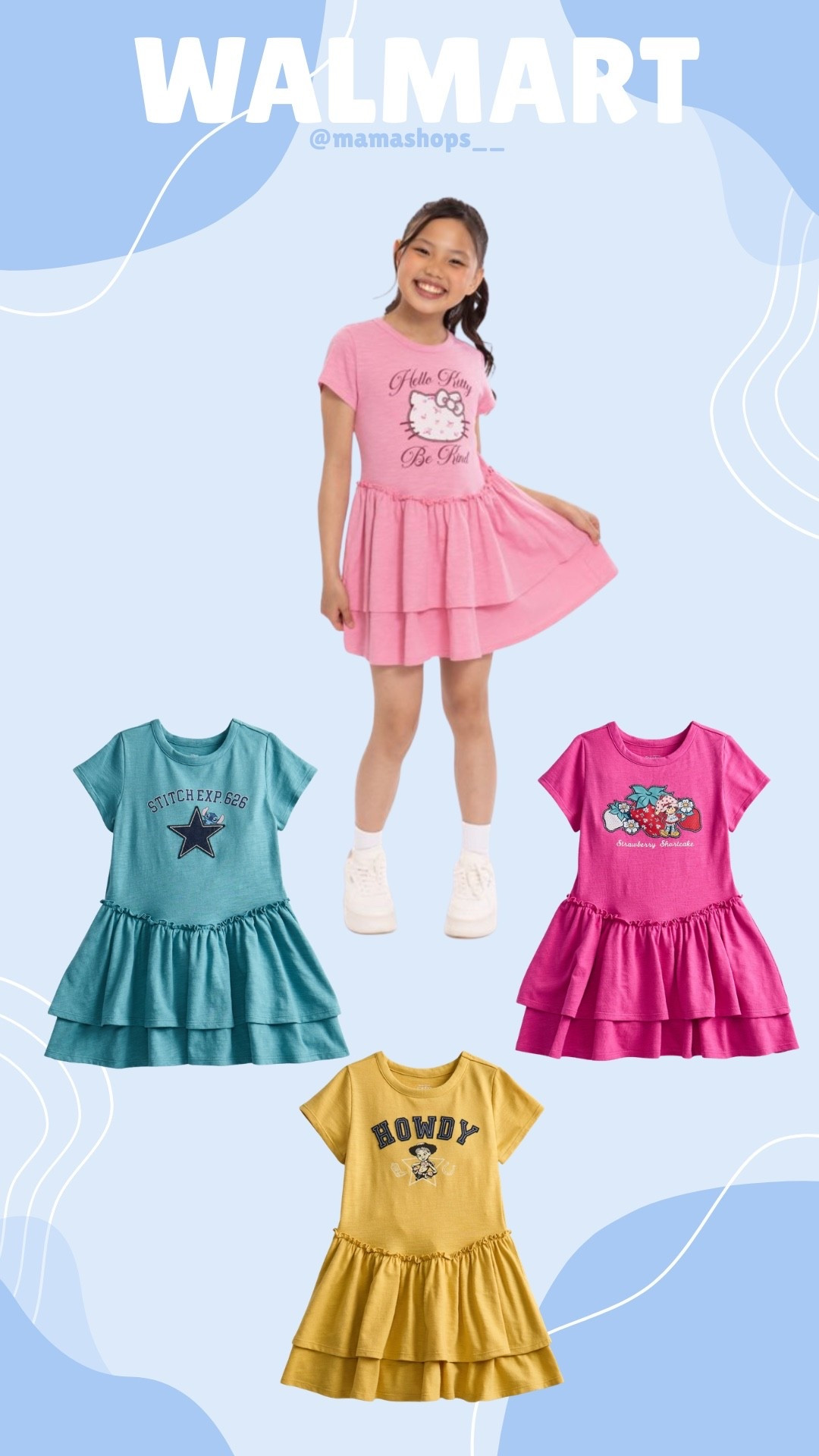 Adorable character dresses for girls perfect for back to school !🚌👧🏻

Find them at Walmart, linking them here💖🔗

#LTKSeasonal #LTKmomlife #LTKKids