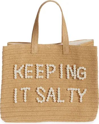 btb Los Angeles Je T'aime Woven Tote | Nordstrom | Nordstrom