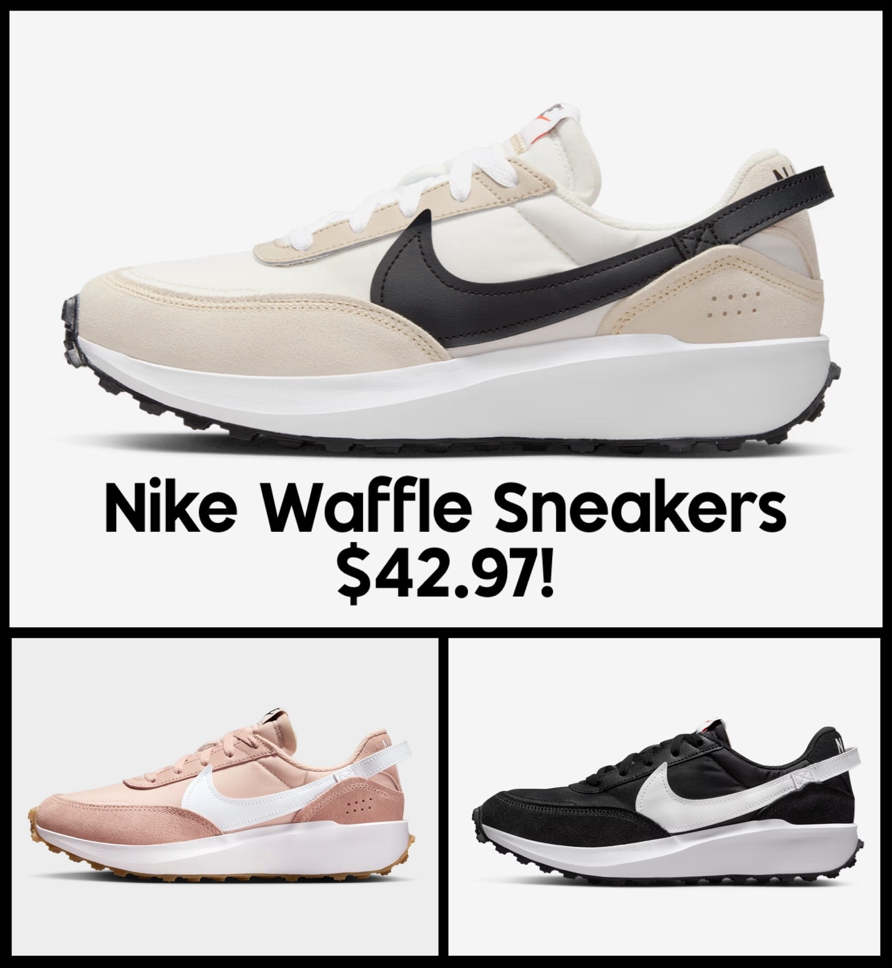 The super popular Nike Waffle Sneakers are down to only $42.97 today with code ACCESS!! This is the lowest price these have been offered at anywhere this year - definitely worth taking advantage of this sale 👟 Sizes are going fast! 

#LTKFindsUnder50 #LTKActive #LTKSaleAlert