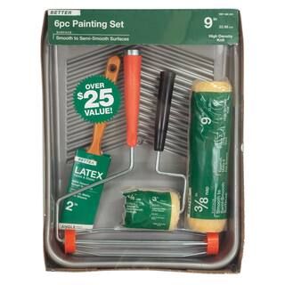 6 -Piece High-Density Polyester Knit Paint Tray Kit | The Home Depot
