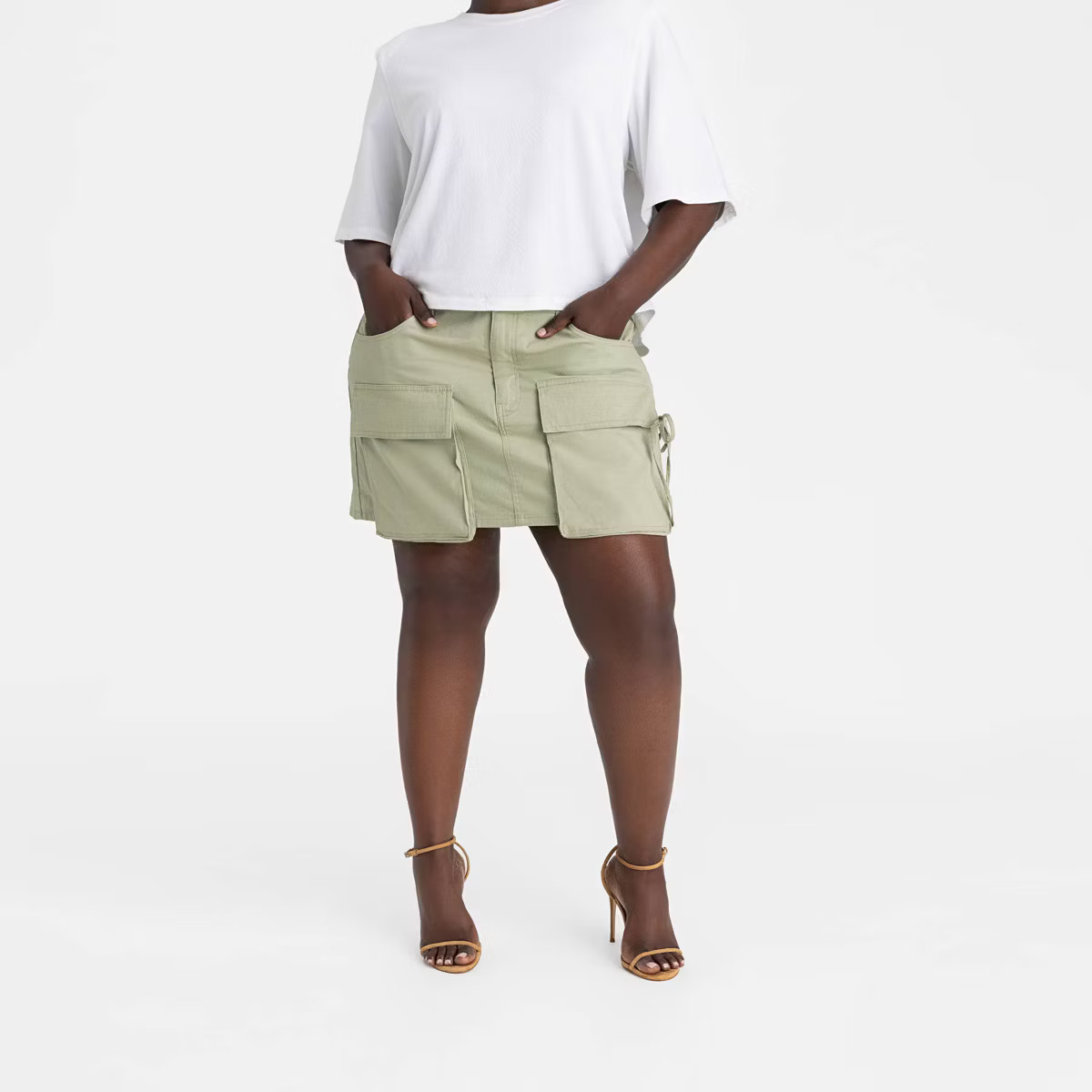 KBB by KAHLANA Women's 'The Cargo Mini Skirt' | Target