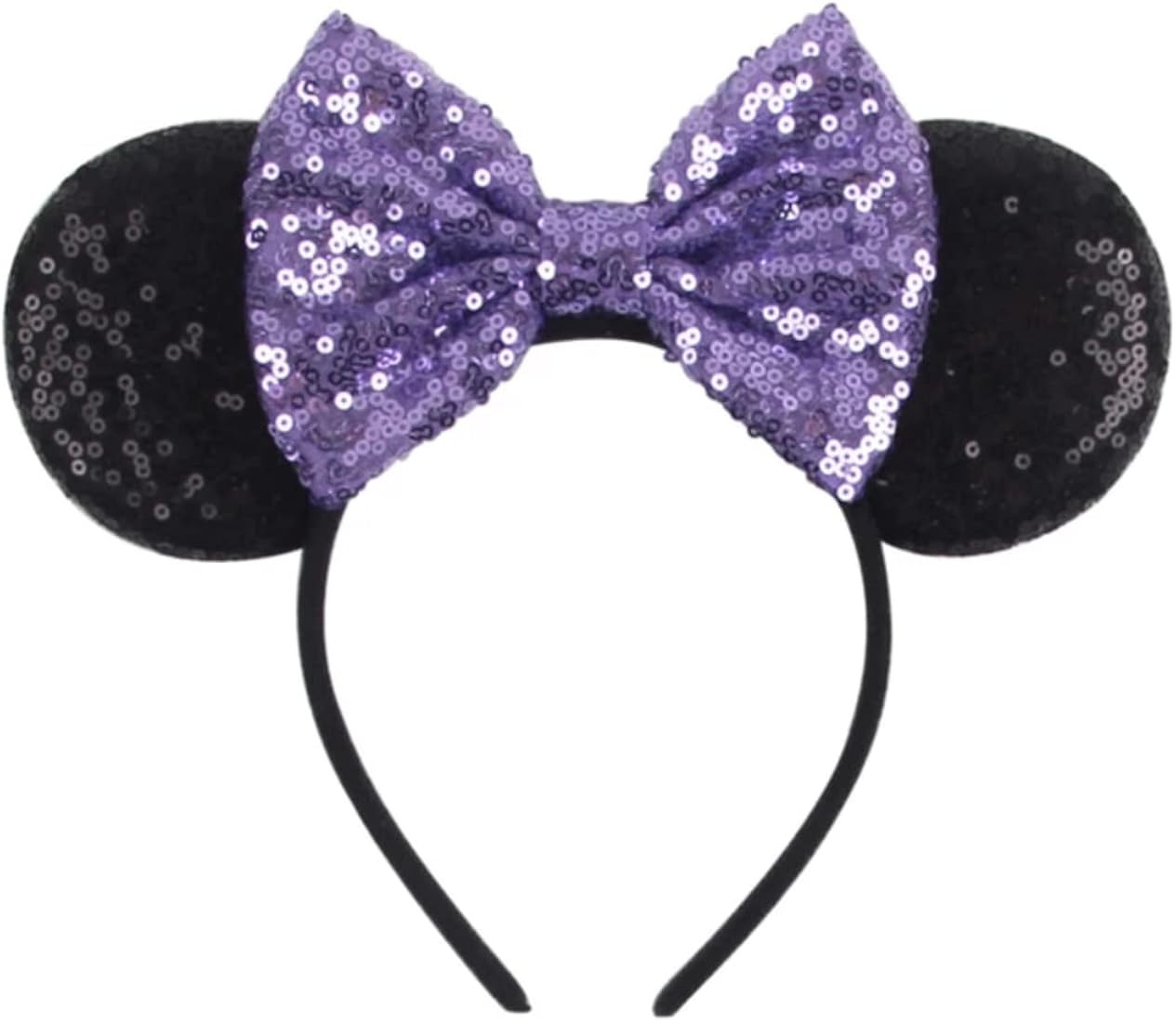 CL GIFT Purple Mickey Ears, Sparkly Mickey Ears, Daisy Mickey Ears, Tangled Mickey Ears, Minnie E... | Amazon (US)