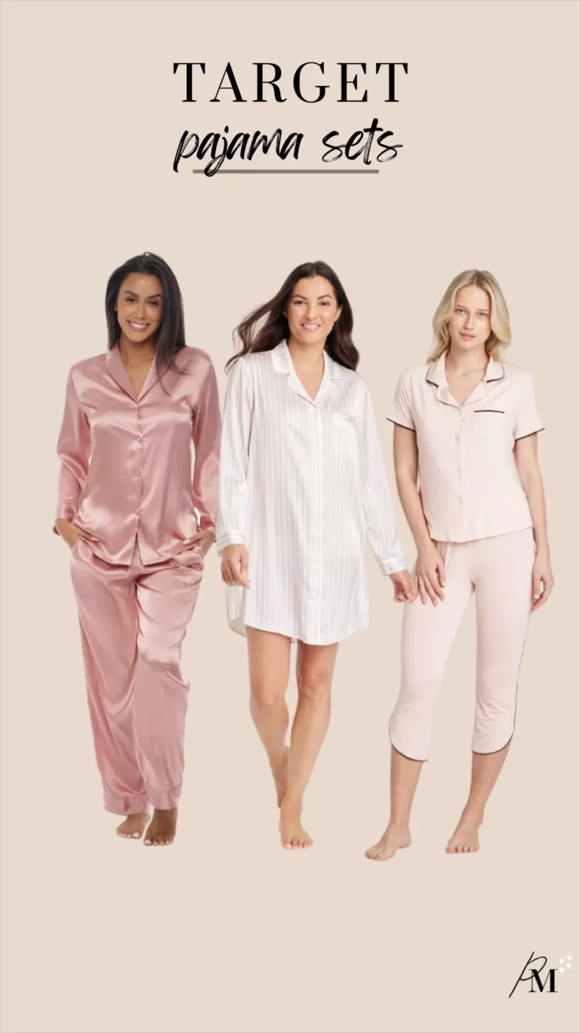 Women's Satin Pajama Pants - Stars … curated on LTK