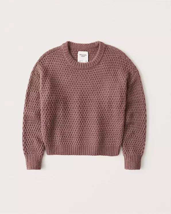 Waffle Stitch Sweater | Abercrombie & Fitch (US)