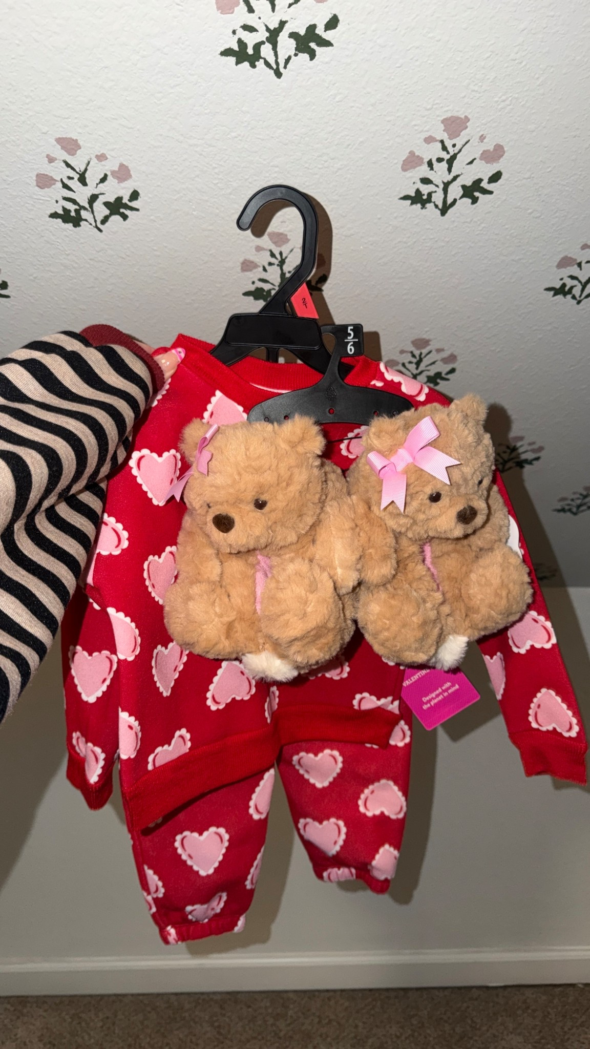 Little Girl’s Valentines Day set at WALMART?! Slippers sent me over the edge. 💖🥹 

#valentinesdayoutfit

#LTKBaby #LTKmomlife #LTKKids