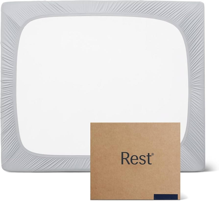 REST\u00ae Evercool\u00ae+ Fitted Sheet, King Size, Light Gray, 15" Deep (up to 18\u2019\u2019), ... | Amazon (US)