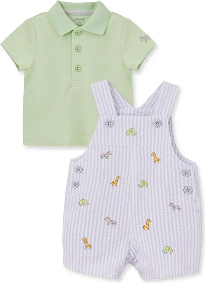 Kids' Safari Shortalls Set | Nordstrom Rack