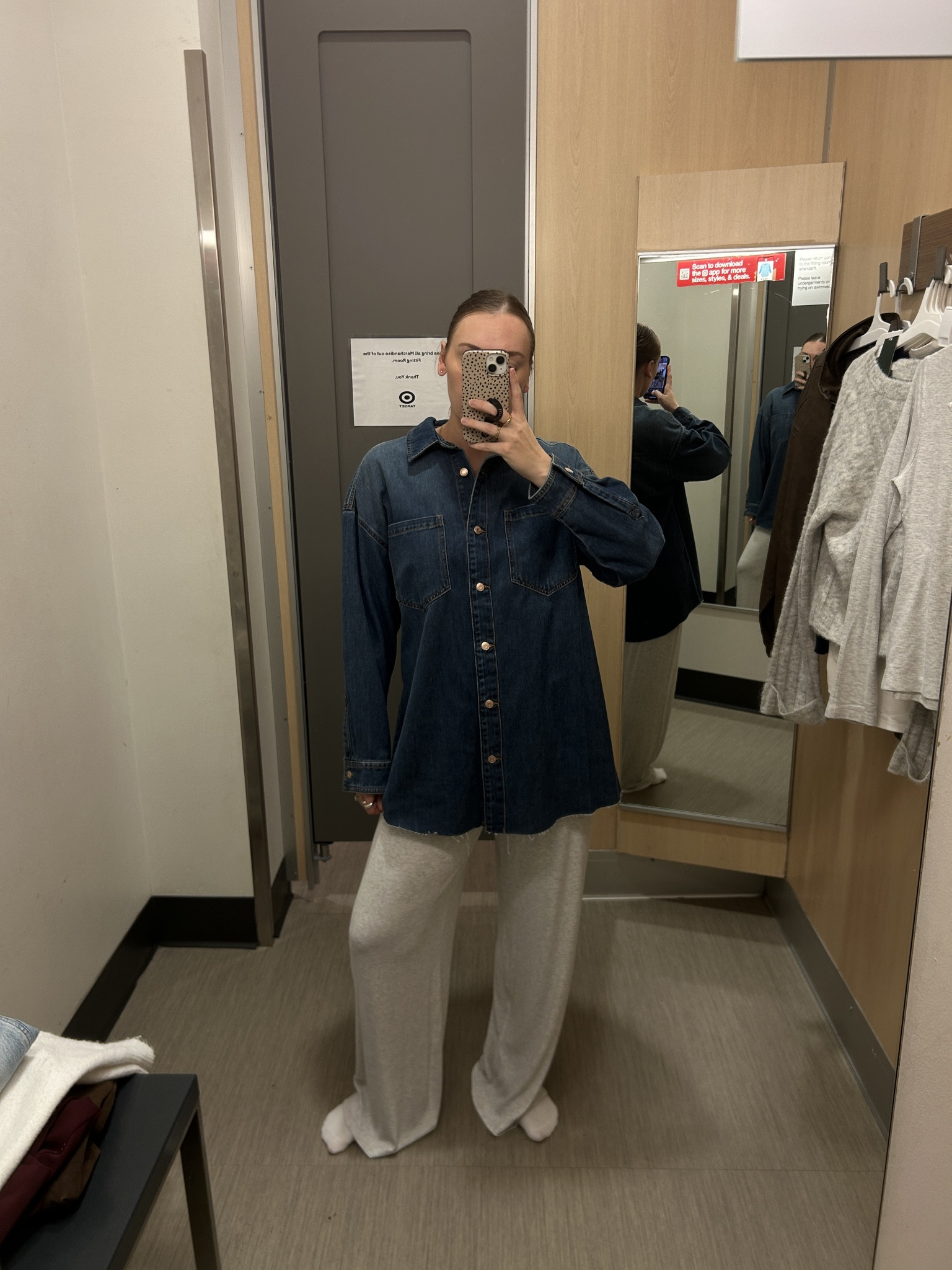 Target try on! Loveeeee this denim top, size M. If you size up I think it’ll be such a cute dress! @target #target

#LTKFindsUnder50 #LTKootd