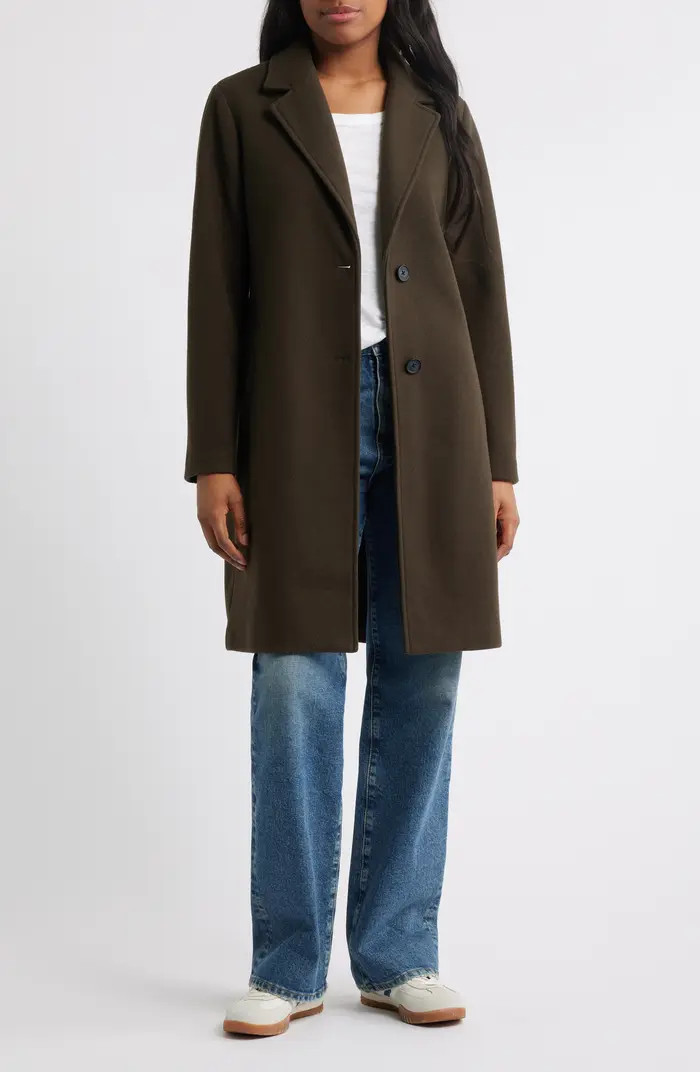 Lucky Brand Layered Hoodie Bib Coat | Nordstrom | Nordstrom