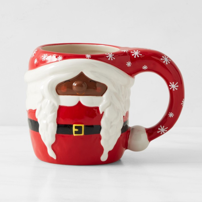 Figural Mrs. Claus Mug | Williams-Sonoma
