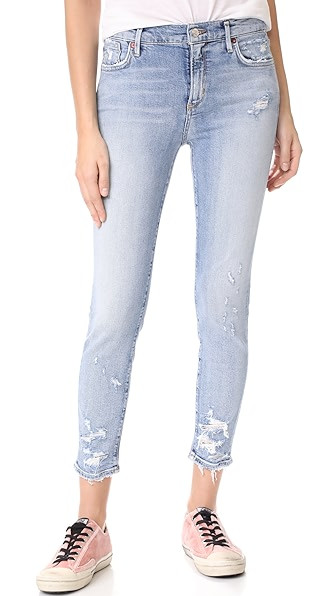 AGOLDE Sophie High Rise Crop Skinny Jeans | Shopbop