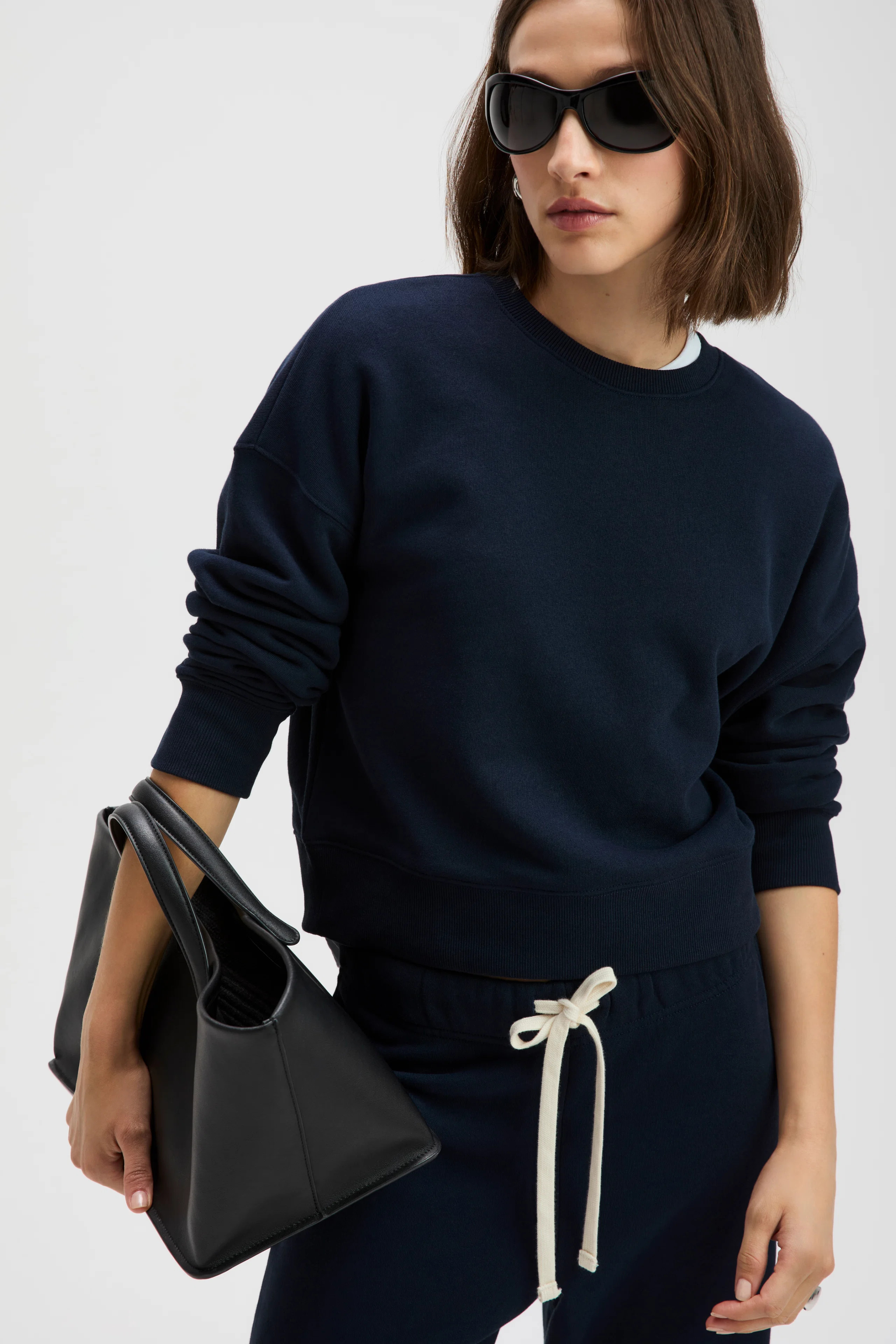 The Everyday Sweatshirt in Navy | Sold Out NYC