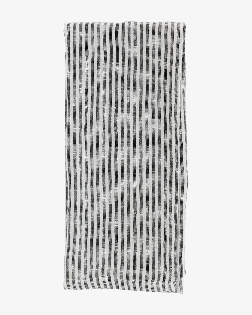 Thin Stripe Linen Hand Towel | McGee & Co.