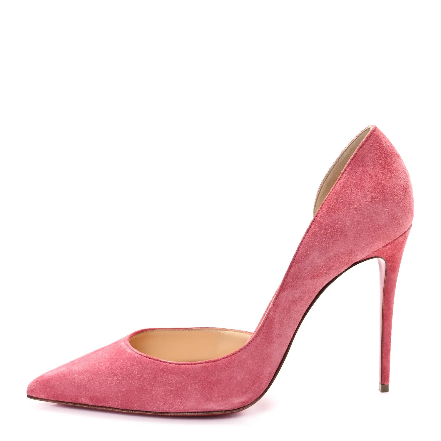 CHRISTIAN LOUBOUTIN Veau Velour Iriza 100 Pumps 39.5 Milady | FASHIONPHILE | FASHIONPHILE (US)