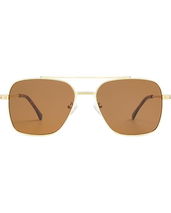 SOJOS Aviator Sunglasses for Men Womens Trendy Designer Shades SJ1232 | Amazon (US)