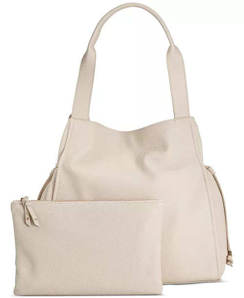 On 34th Jyyll Large Solid Tote with Removable Pouch, Created for Macy's  - Macy's | Macy's