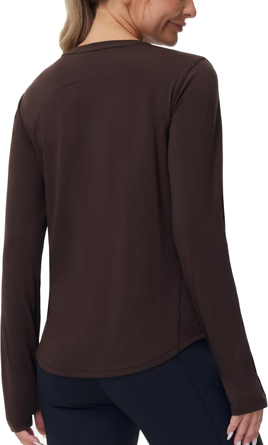 THE GYM PEOPLE Women's Long Sleeve Workout Shirts Athletic Hiking Tops | Amazon (US)