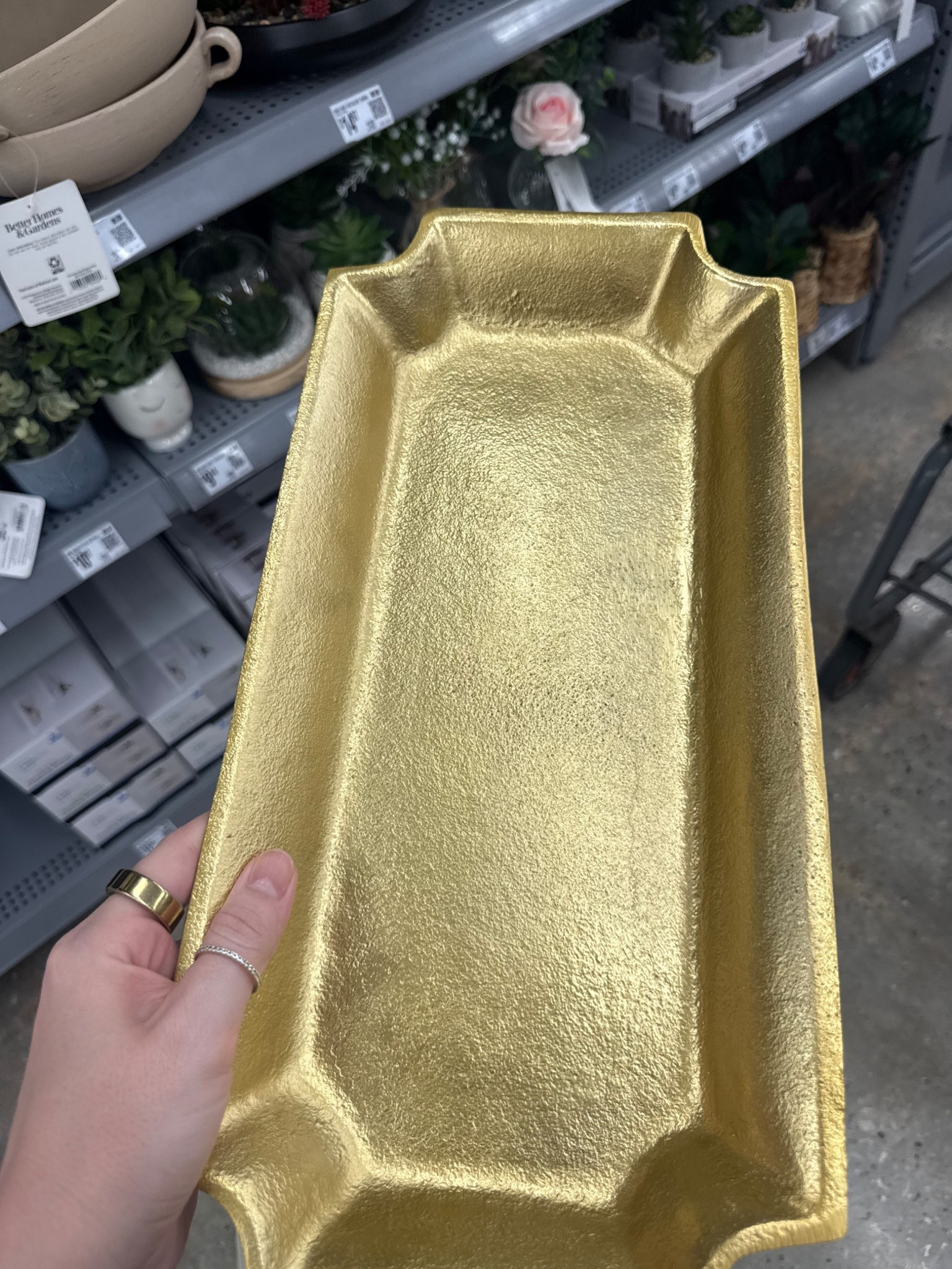 Gold tray from Walmart


#LTKHome