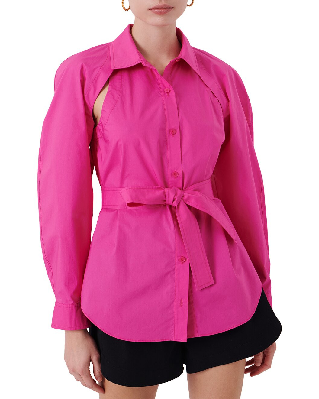 Casper Bolero Sleeve Button Down | Gilt & Gilt City