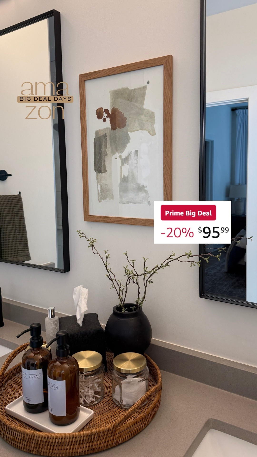 Amazon Deal: Mirrors, Set of 2

#LTKHome #LTKSaleAlert #LTKFindsUnder100