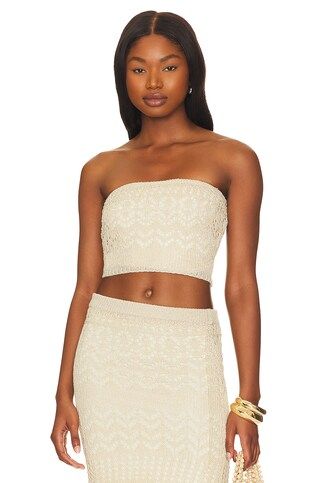 x REVOLVE Strapless Crochet Top
                    
                    SNDYS | Revolve Clothing (Global)