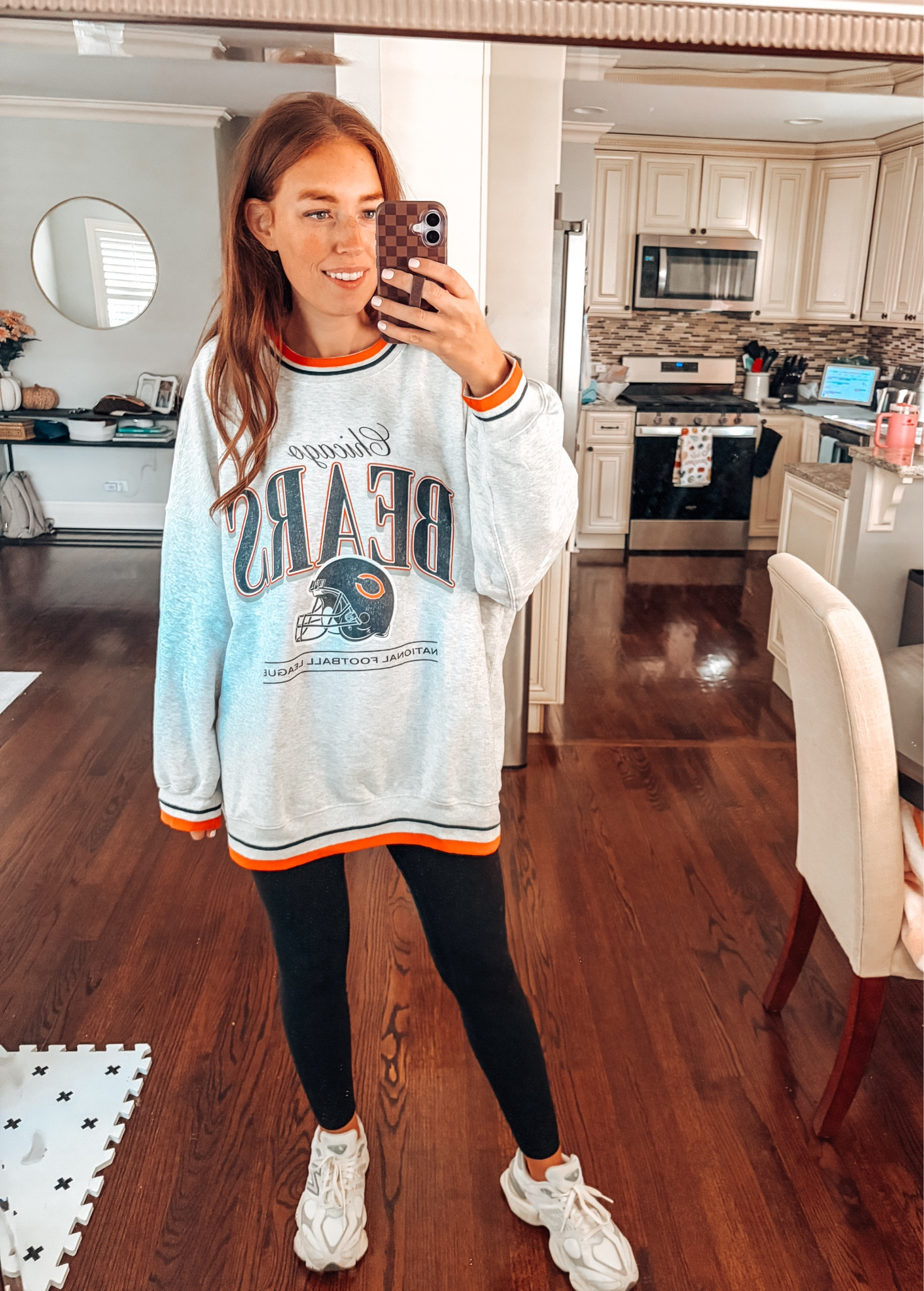 Wearing size XXL in sweatshirt. I like to size up a few bc these sweatshirts shrink + I like them to be oversized 

#LTKActive #LTKStyleTip #LTKSeasonal