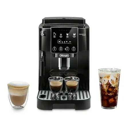 De'Longhi Automatic Espresso Machine with Manual Milk Frother - Black | Walmart (US)