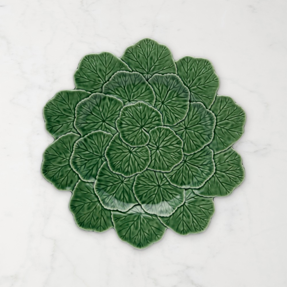 Bordallo Pinheiro Geranium Charger Plates, Set of 2 | Williams-Sonoma