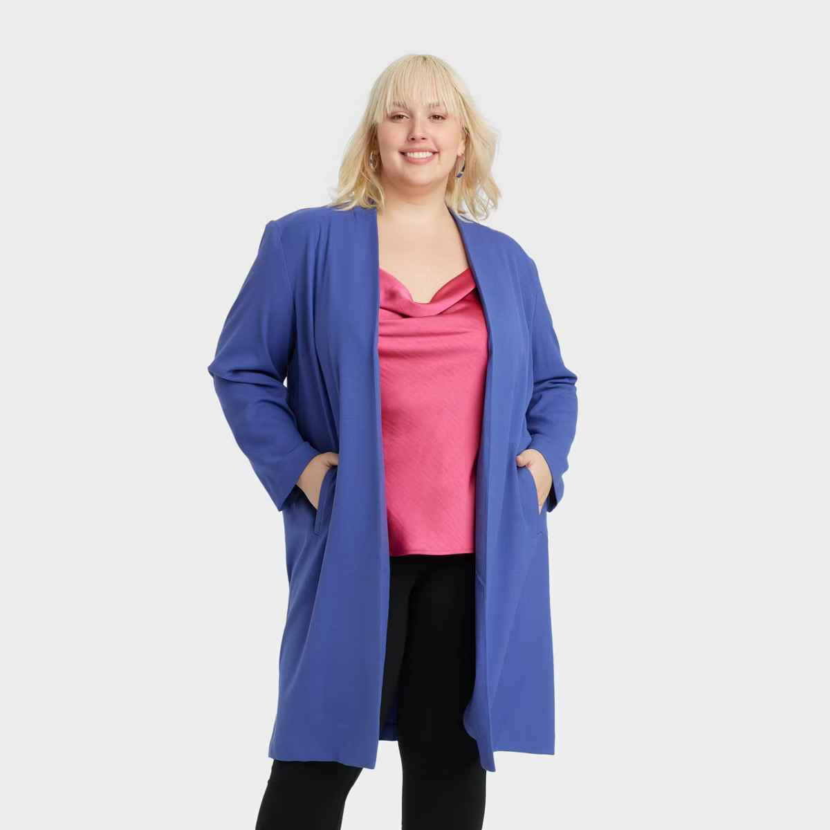 Women's Long Line Blazer - Ava & Viv™ | Target
