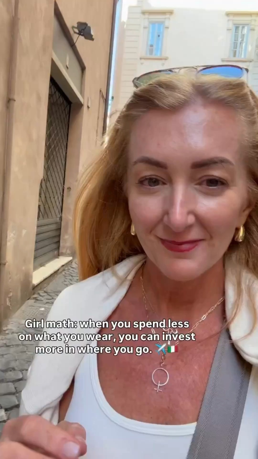 Girl math: when you spend less on what you wear, you can invest more in where you go.

This entire day one in Rome look is affordable, comfortable, and perfect for a full day of exploring.

Most of what I packed for Italy is from Amazon, because I’d rather save on my outfits and spend more on the experiences.

Follow along in my stories to see what I actually wore throughout the trip.

All links are commissionable.

#romeitaly #travelstyle #amazonfashion #over40style #midlifefashion

https://urlgeni.us/amzn/j5XX_V

#LTKOver40 #LTKTravel #LTKootd
