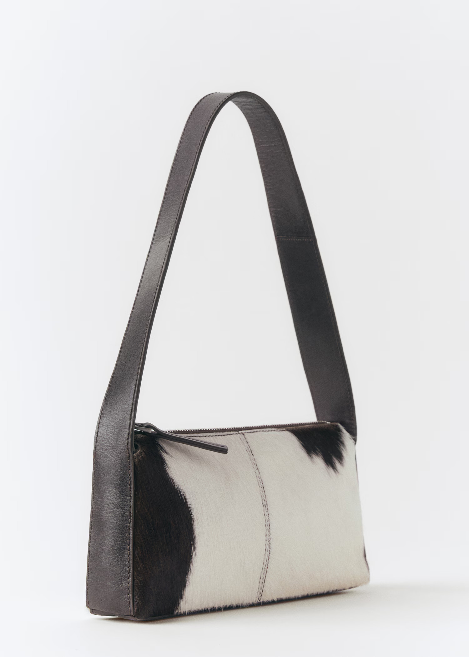 Cow leather shoulder bag - Women | MANGO USA | Mango (US/MX/AU)