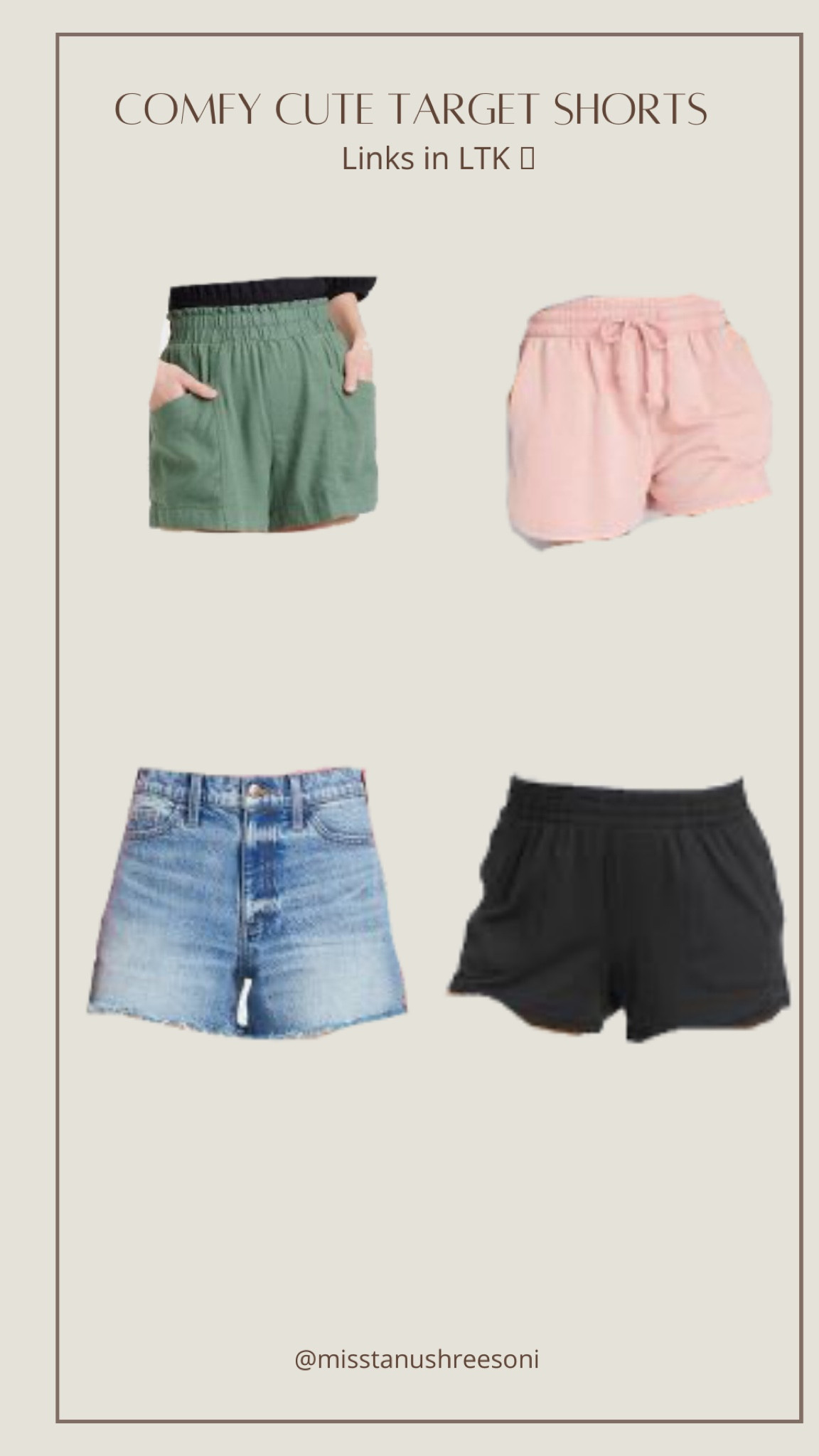 Comfy and cute target shorts for all your summer errands, mom outfits to run around with kids and the perfect denim shorts 💗

#LTKFind #LTKfit #LTKunder50