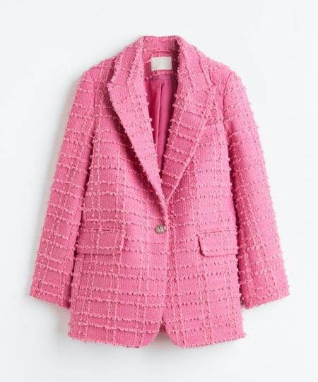 Pink blazer, pink, classic style, barbiecore, classic, timeless, women’s styles, blazer 

#LTKstyletip