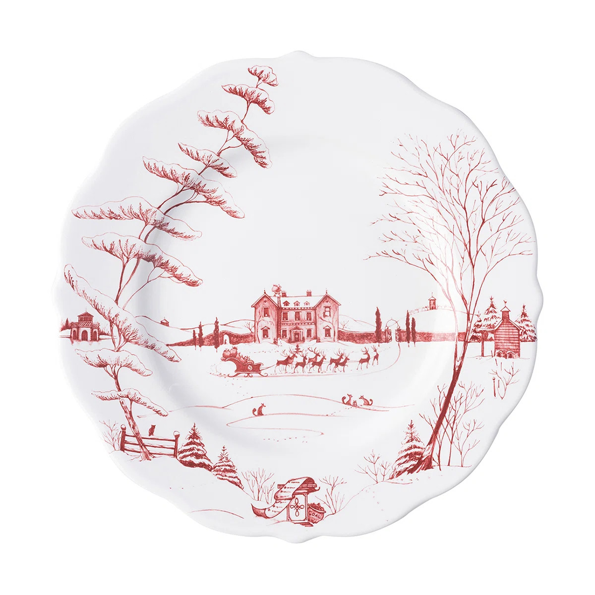 Country Estate Winter Frolic Dinner Plate | Wayfair North America