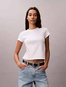 Refined Baby Tee | Calvin Klein | Calvin Klein (US)