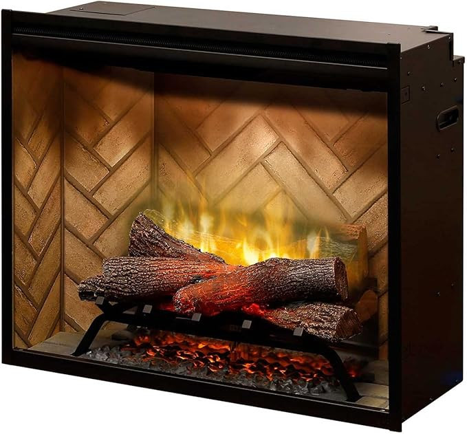 DIMPLEX NORTH AMERICA REVILLUSION Electric Fireplace, Black | Amazon (US)