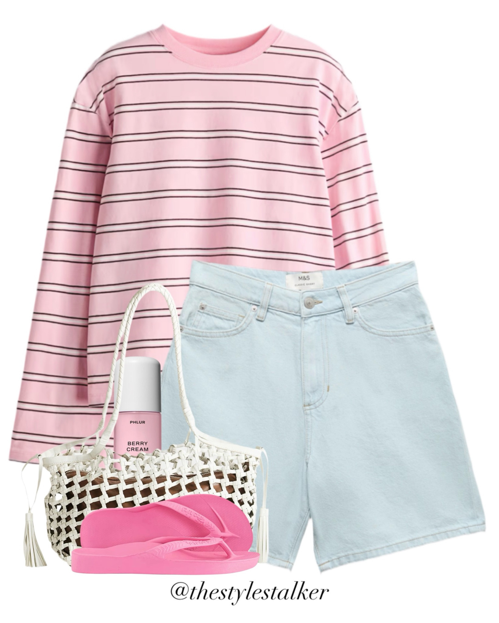 Cute stripes & shorts 🩷🤎

#LTKuk #LTKsummer