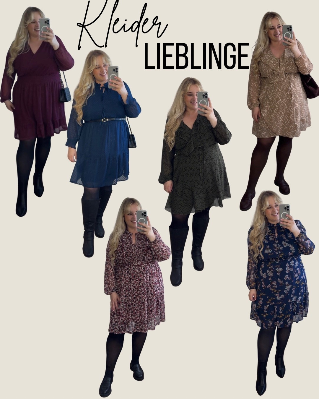 Kleiderlieblinge 👗

15 % sparen bei Bon Prix mit dem Code:
15bysandra
(Gültigkeit: 13.10. -einschl. 15.10.2026; 15% auf Alles; einmalig einlösbar pro Kundin; gilt in DE App & Webshop)

#plussizefashion #kleid #curvy #muster #autumn #herbst