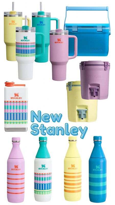New Stanley for summer! Tumblers, coolers, and cups in the perfect summer color pallete 

#LTKsalealert #LTKfamily #LTKhome