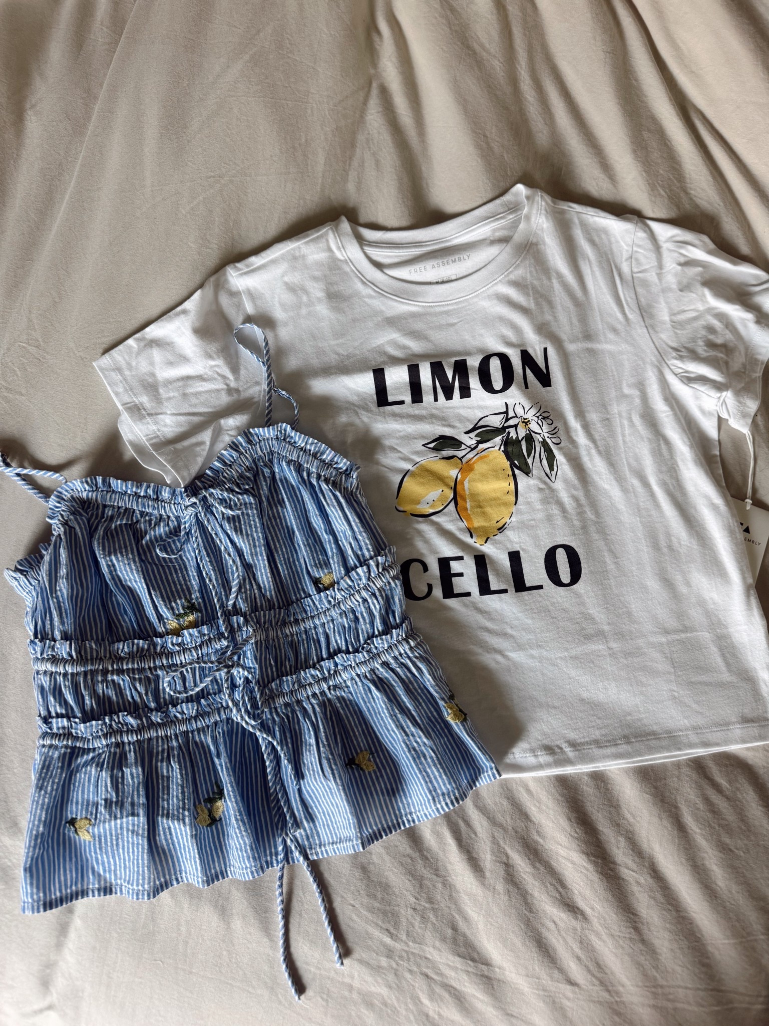 Trending fashion finds 🍋 I found this cutie lemon tee and tank top at Walmart today! The lemon tee with boxer shorts would be so cute and white dentin with the tank 😍



#LTKFindsUnder50 #LTKStyleTip
