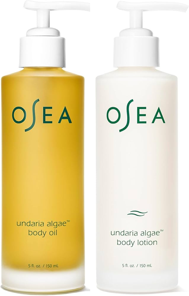 OSEA Mega Moisture Duo - Undaria Algae™ Body Oil & Undaria Algae™ Body Lotion | Amazon (US)