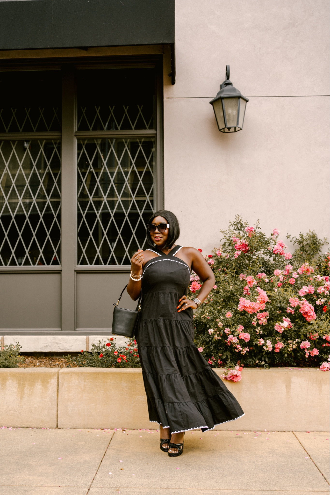 Love a good halter dress! Loft does not disappoint! Currently 30% off, fits true to size 🤍

#LTKFindsUnder100 #LTKStyleTip #LTKMidsize